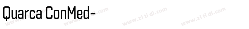 Quarca ConMed字体转换